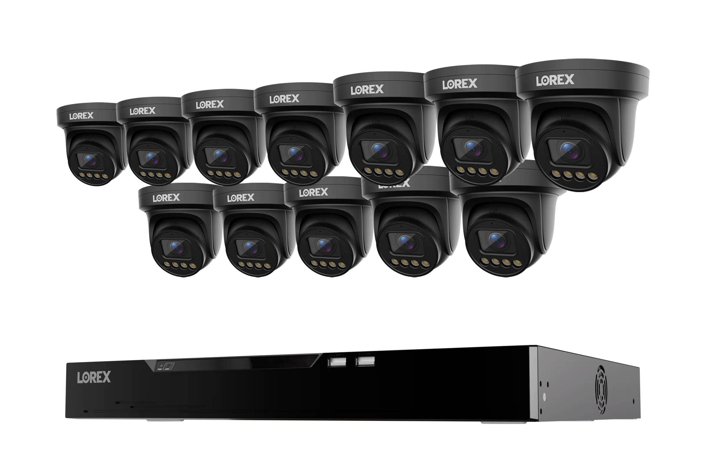 Lorex Connect X Series 4K 16-Channel Wired NVR System with X3 Turret Security Cameras - 4TB - Image 14