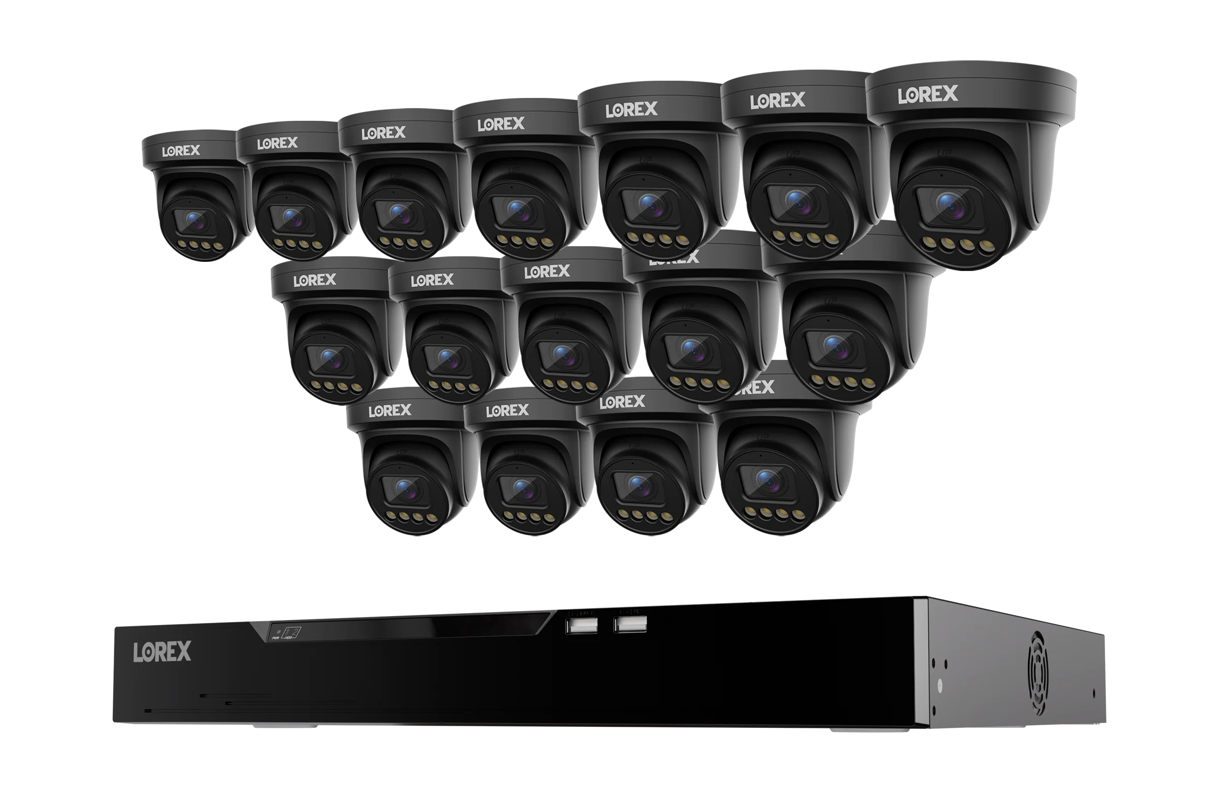 Lorex Connect X Series 4K 16-Channel Wired NVR System with X3 Turret Security Cameras - 4TB - Image 16