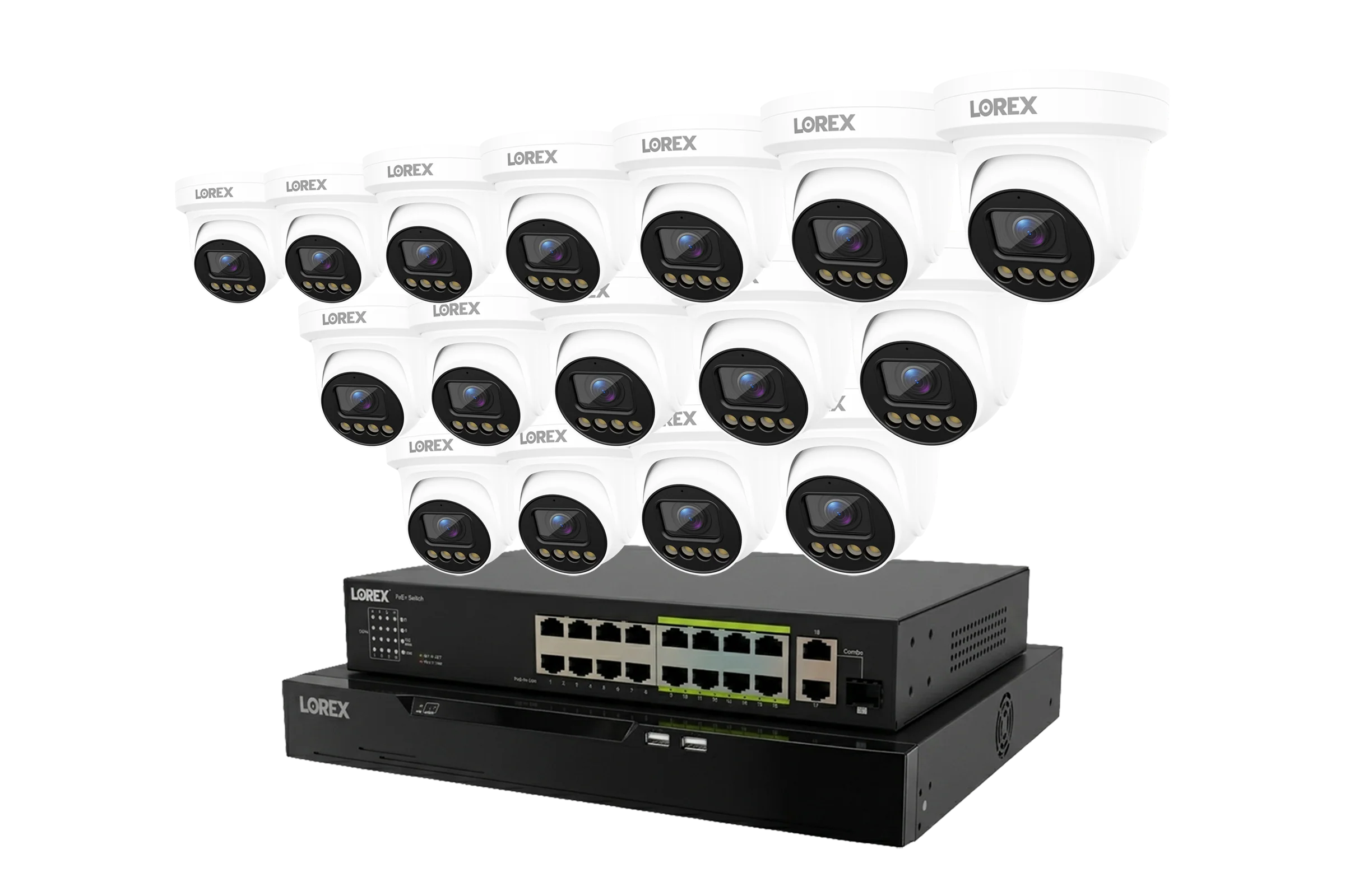 Lorex Connect X Series 4K 32-Channel Wired NVR System with X3 Turret Security Cameras - 8TB - Image 14