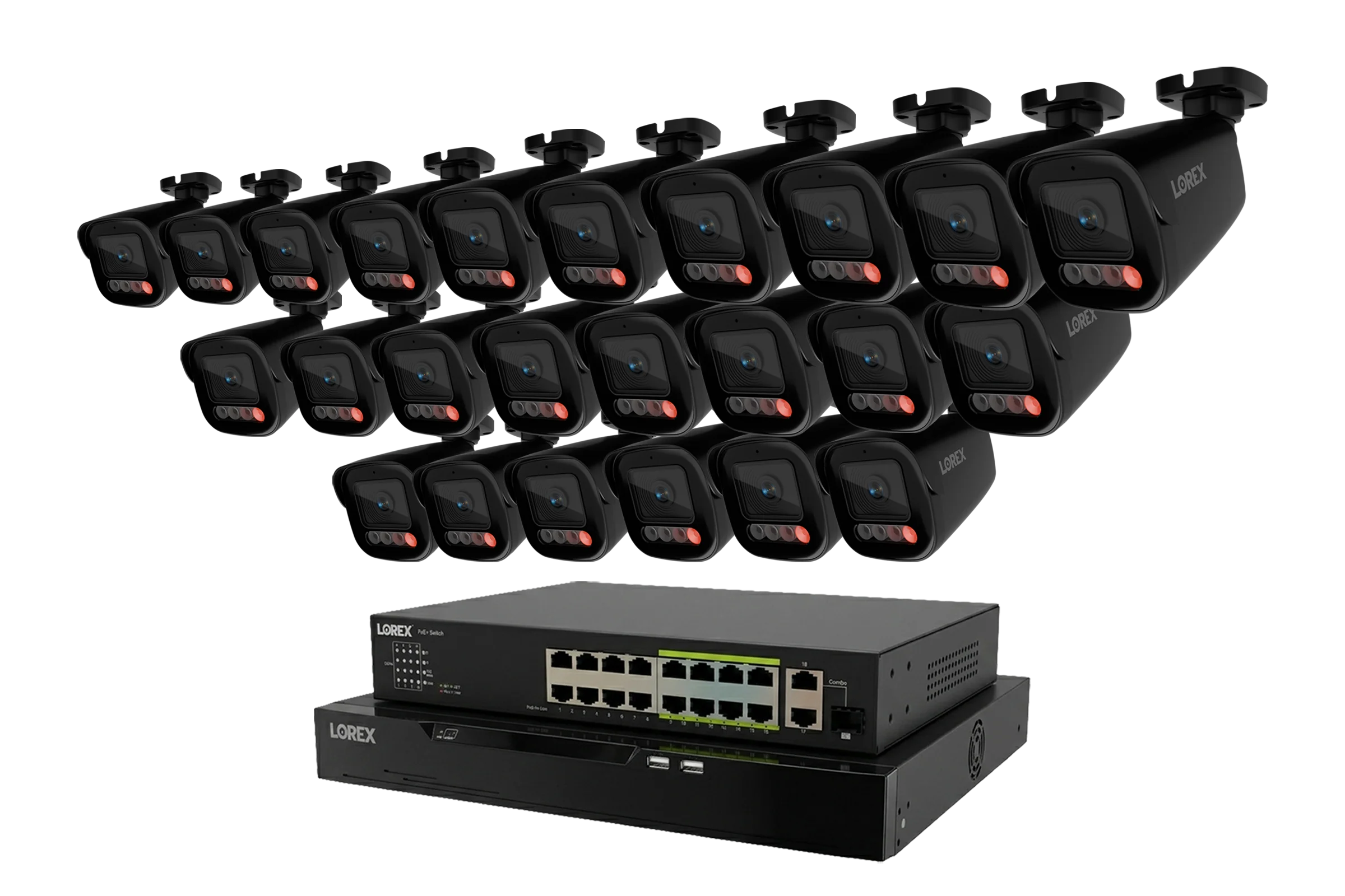 Lorex Connect X Series 4K 32-Channel Wired NVR System with X5 Bullet Security Cameras - 8TB - Image 11