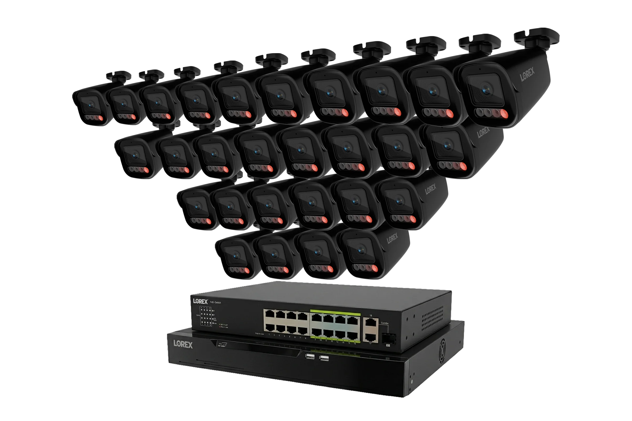Lorex Connect X Series 4K 32-Channel Wired NVR System with X5 Bullet Security Cameras - 8TB - Image 12