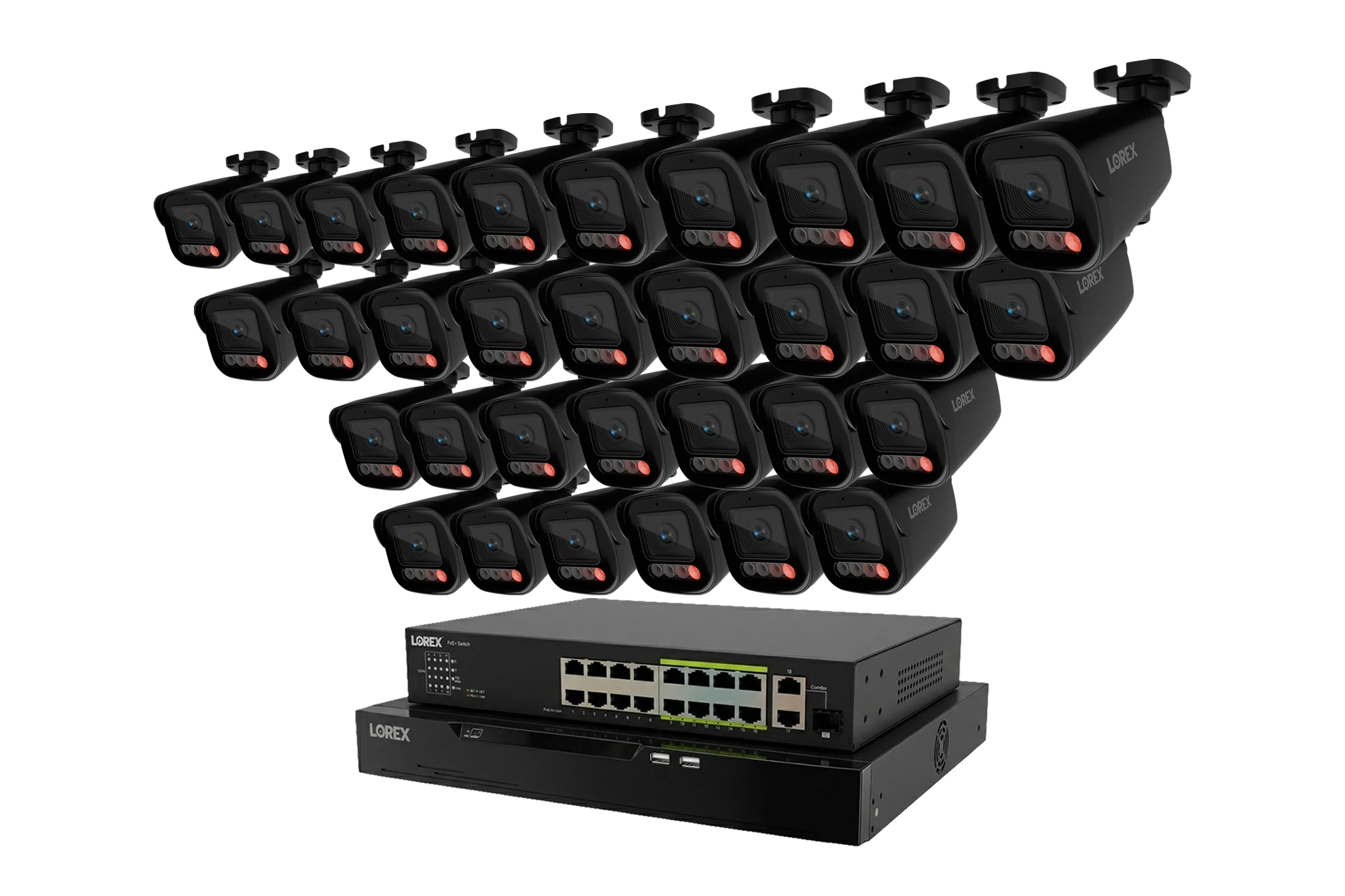 Lorex Connect X Series 4K 32-Channel Wired NVR System with X5 Bullet Security Cameras - 8TB - Image 13