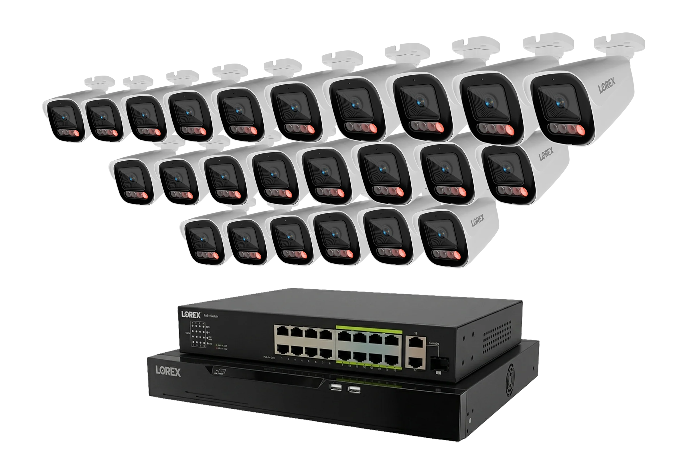 Lorex Connect X Series 4K 32-Channel Wired NVR System with X5 Bullet Security Cameras - 8TB - Image 16