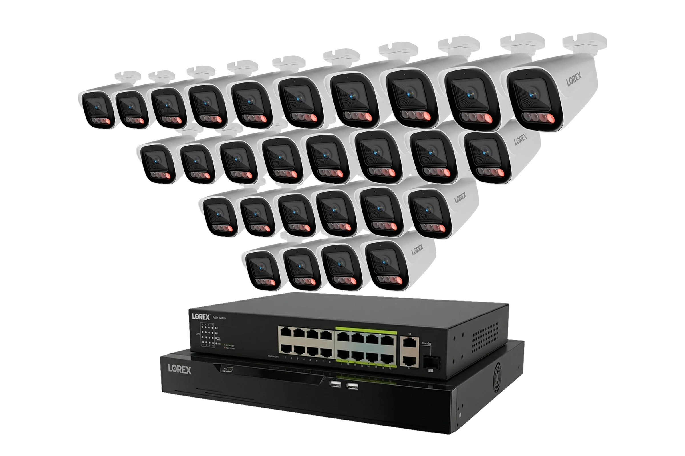 Lorex Connect X Series 4K 32-Channel Wired NVR System with X5 Bullet Security Cameras - 8TB - Image 17