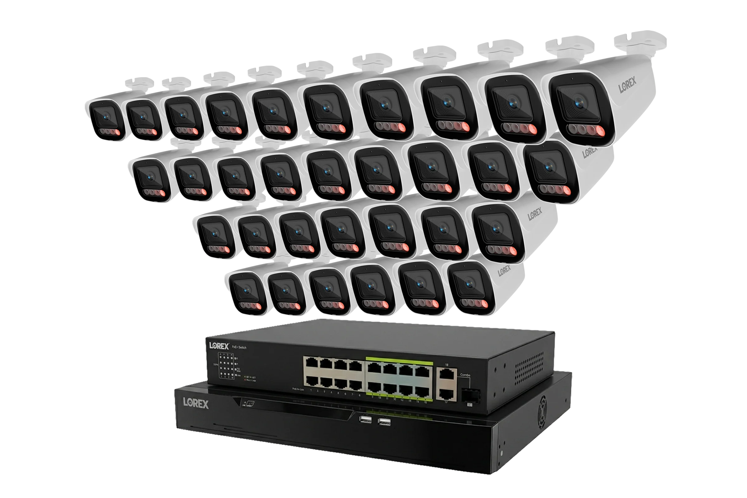 Lorex Connect X Series 4K 32-Channel Wired NVR System with X5 Bullet Security Cameras - 8TB - Image 18