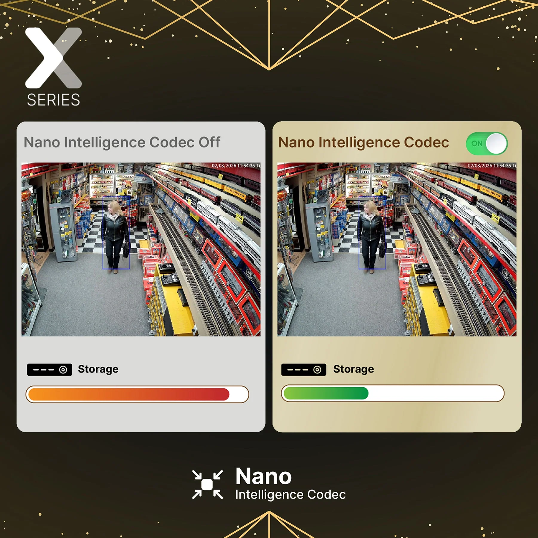 Lorex Connect X Series 4K 32-Channel Wired NVR System with X5 Turret Security Cameras - 8TB - Image 10
