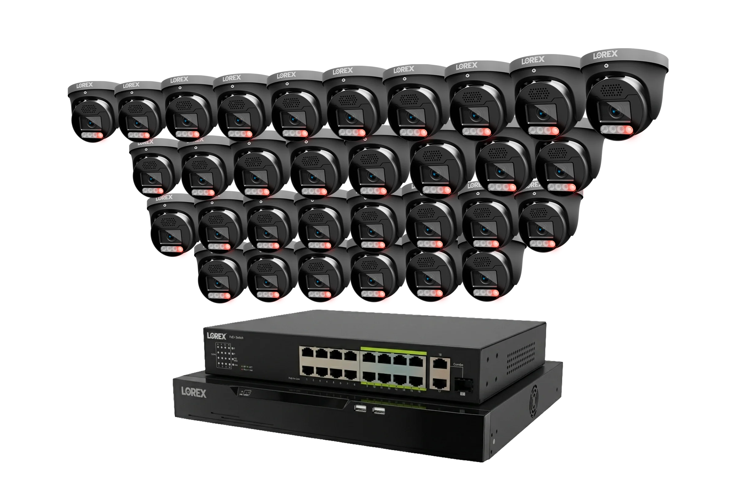 Lorex Connect X Series 4K 32-Channel Wired NVR System with X5 Turret Security Cameras - 8TB - Image 14
