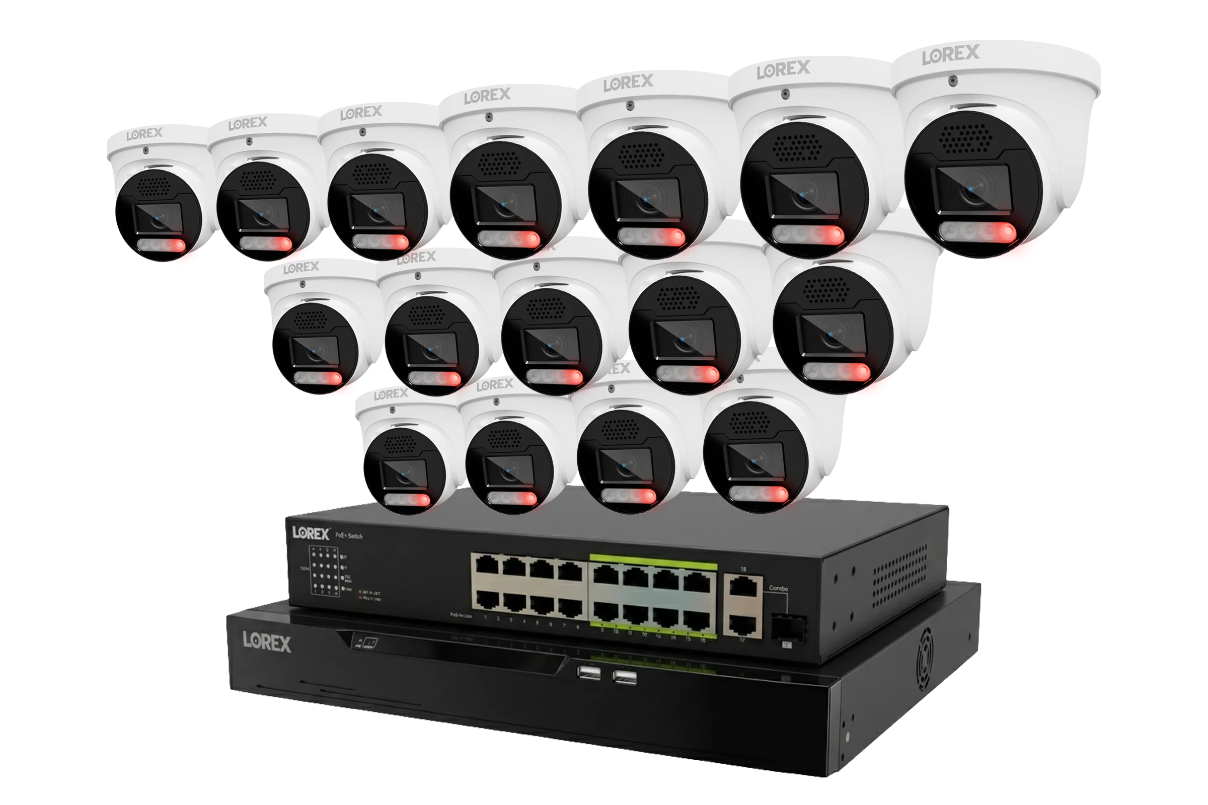 Lorex Connect X Series 4K 32-Channel Wired NVR System with X5 Turret Security Cameras - 8TB - Image 15