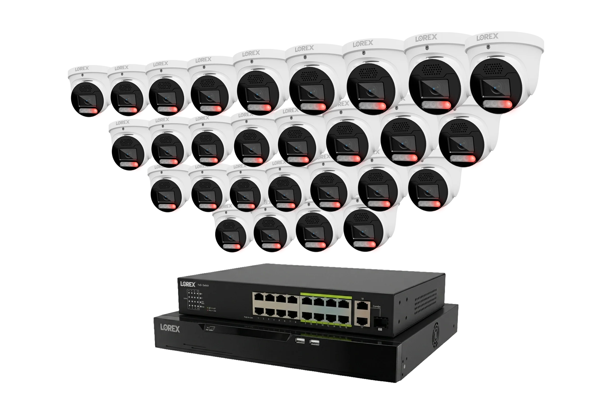 Lorex Connect X Series 4K 32-Channel Wired NVR System with X5 Turret Security Cameras - 8TB - Image 18