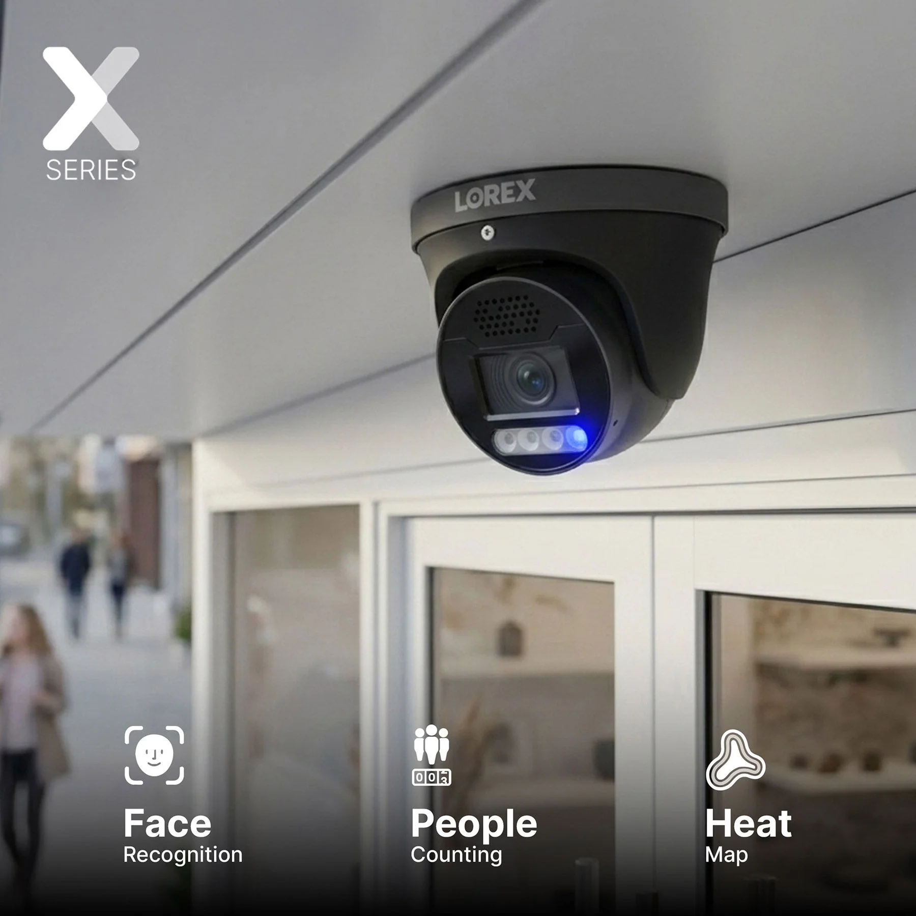 Lorex Connect X Series 4K 32-Channel Wired NVR System with X5 Turret Security Cameras - 8TB - Image 4
