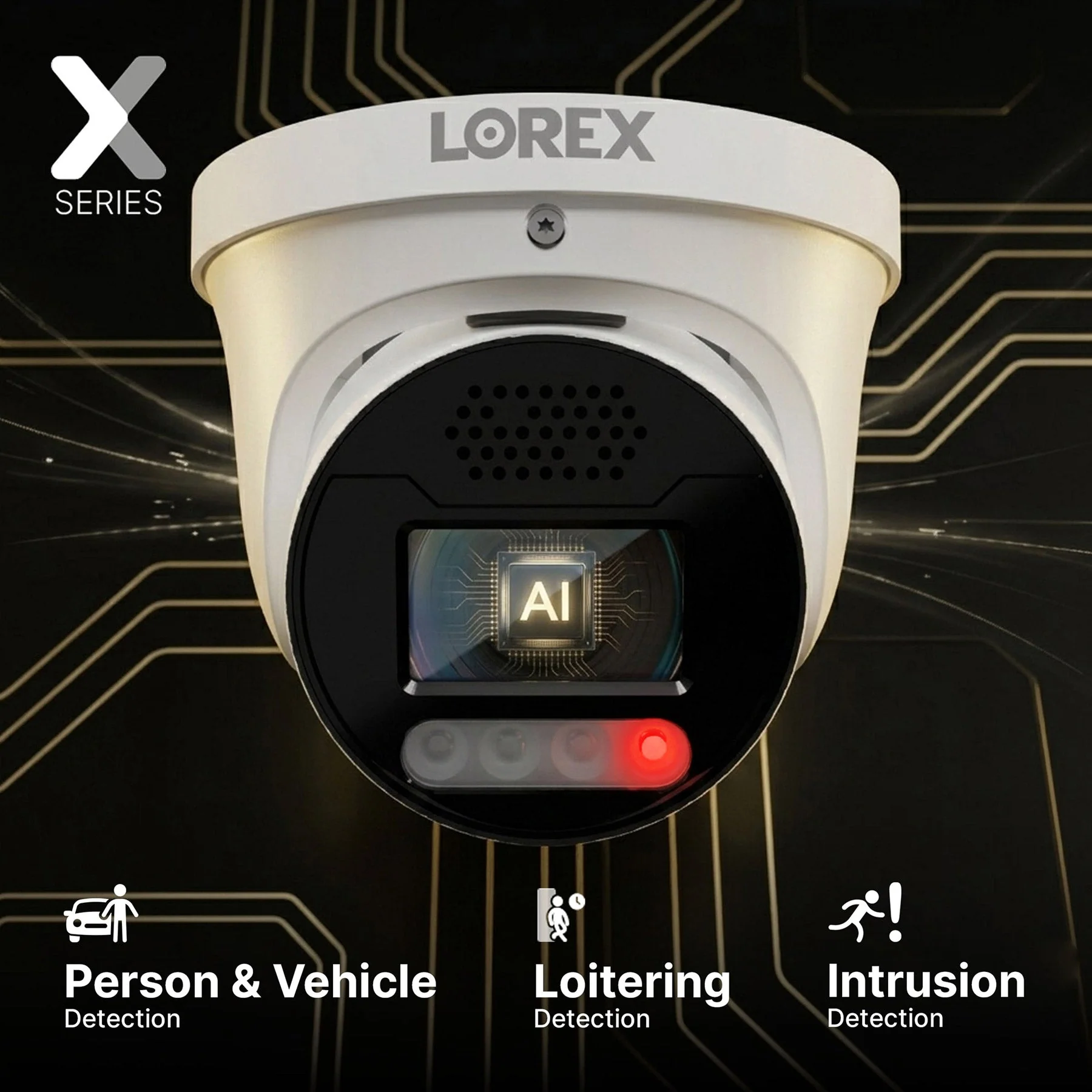 Lorex Connect X Series 4K 32-Channel Wired NVR System with X5 Turret Security Cameras - 8TB - Image 5