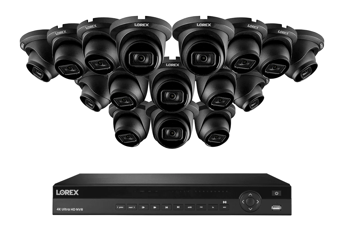 Lorex 4K (16 Camera Capable) 4TB Wired NVR System with Nocturnal 3 Smart IP Dome Cameras with Listen-In Audio and 30FPS - Image 6