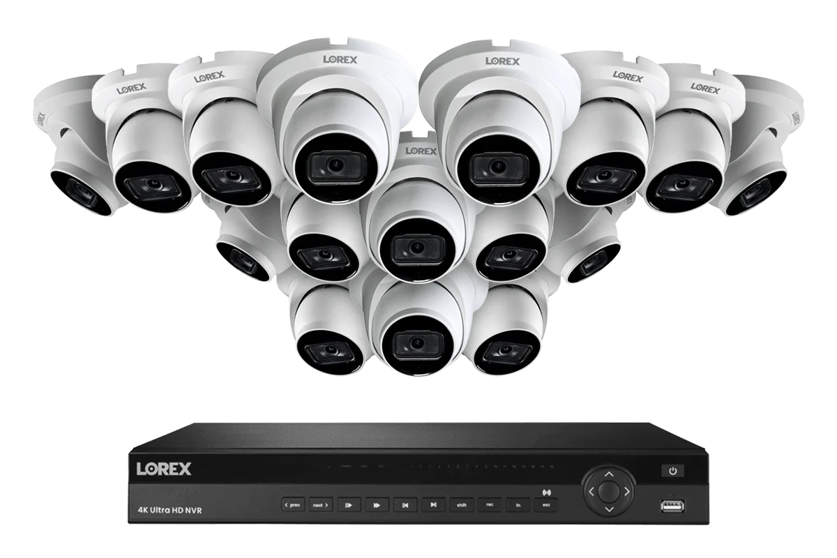Lorex 4K (16 Camera Capable) 4TB Wired NVR System with Nocturnal 3 Smart IP Dome Cameras with Listen-In Audio and 30FPS - Image 9