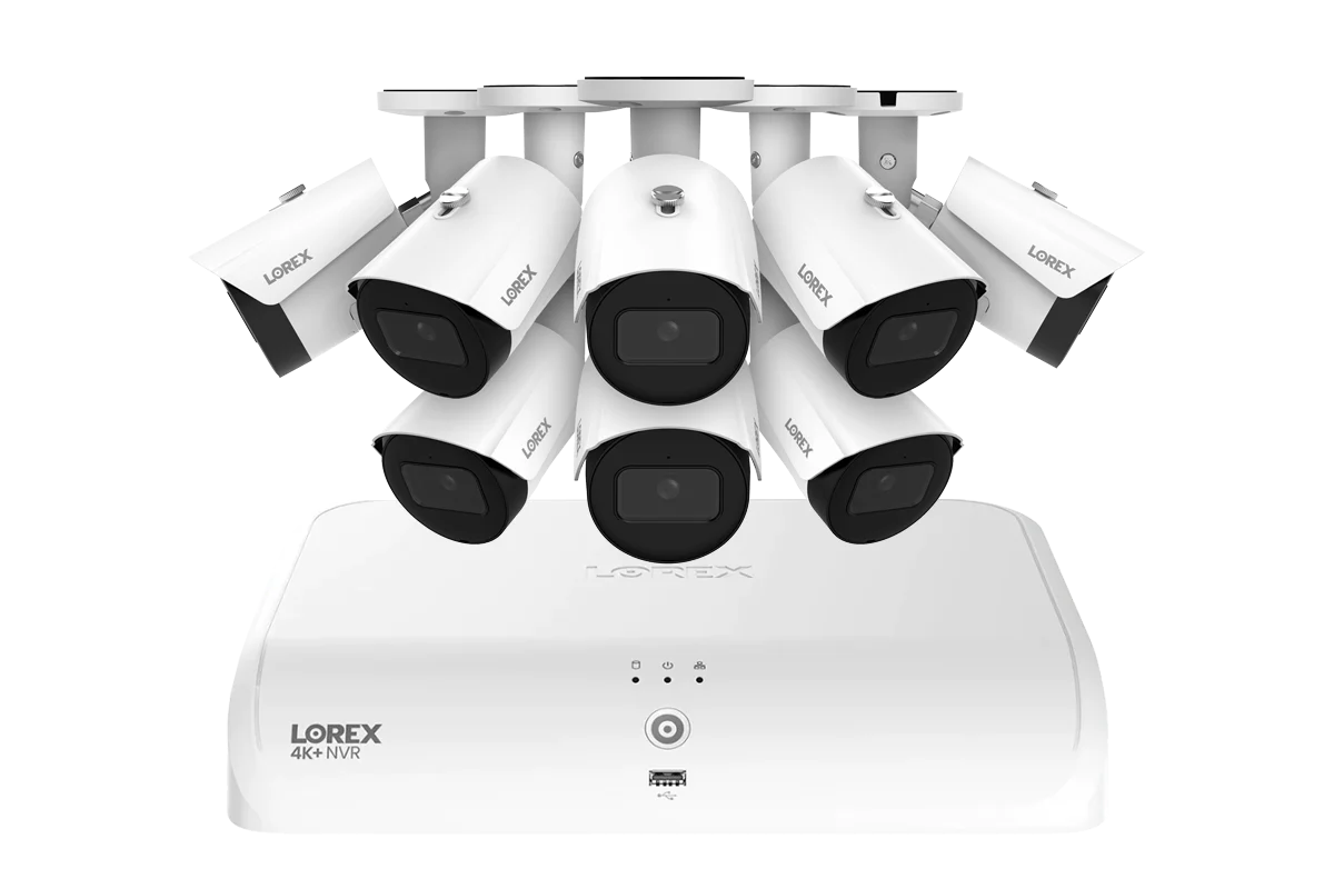 Lorex Fusion Series 4K+ 16 Channel (8 Wired + 8 Fusion Wi-Fi) 2TB Wired System with A14 Wired 4K IP Bullet Cameras - Image 14