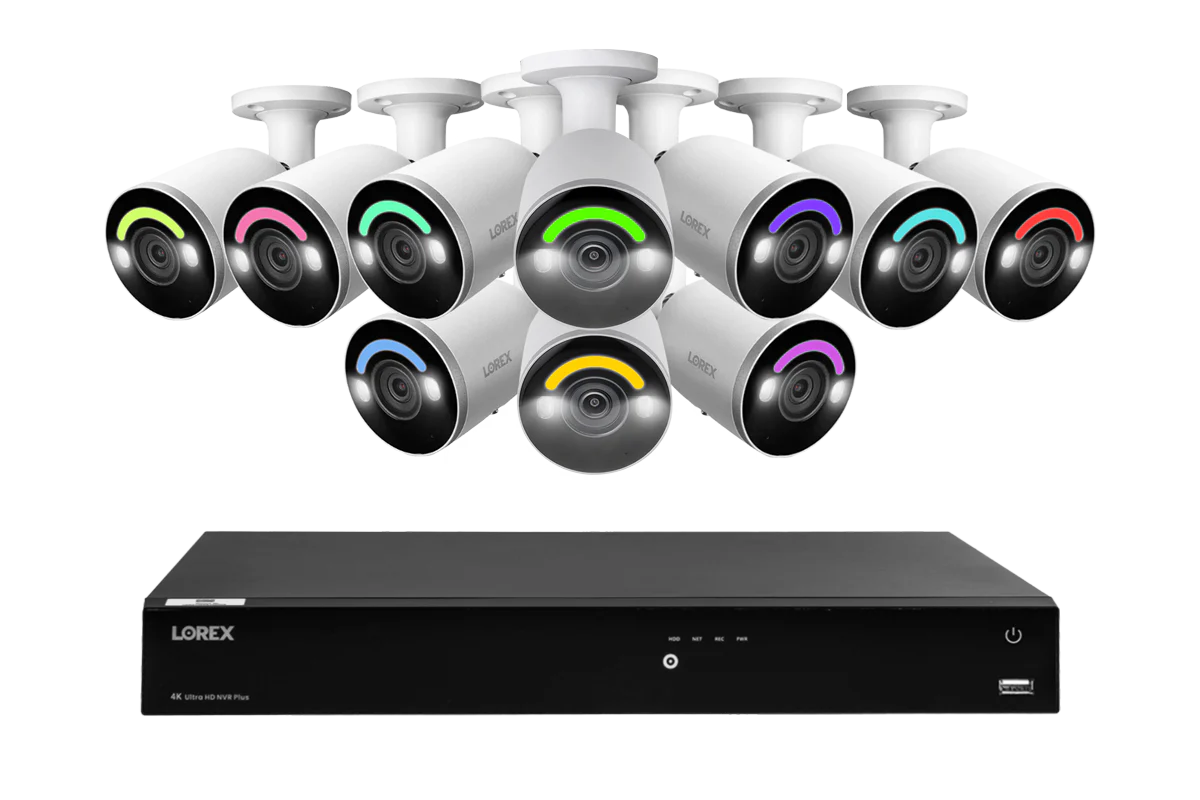Lorex Fusion Series 4K 16 Camera Capable (Wired or Fusion Wi-Fi) 4TB Wired NVR System with H12 Wired 4K IP Bullet Cameras - Image 10