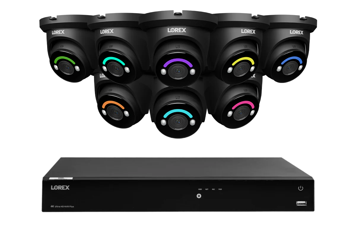 Lorex Fusion Series 4K 16 Camera Capable (Wired or Fusion Wi-Fi) 4TB Wired NVR System with H12 Wired 4K IP Turret Cameras - Image 11