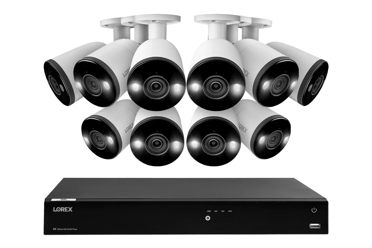 Lorex Fusion Series 4K 16 Camera Capable (Wired or Fusion Wi-Fi) 4TB Wired NVR System with H13 Bullet Cameras - Image 2