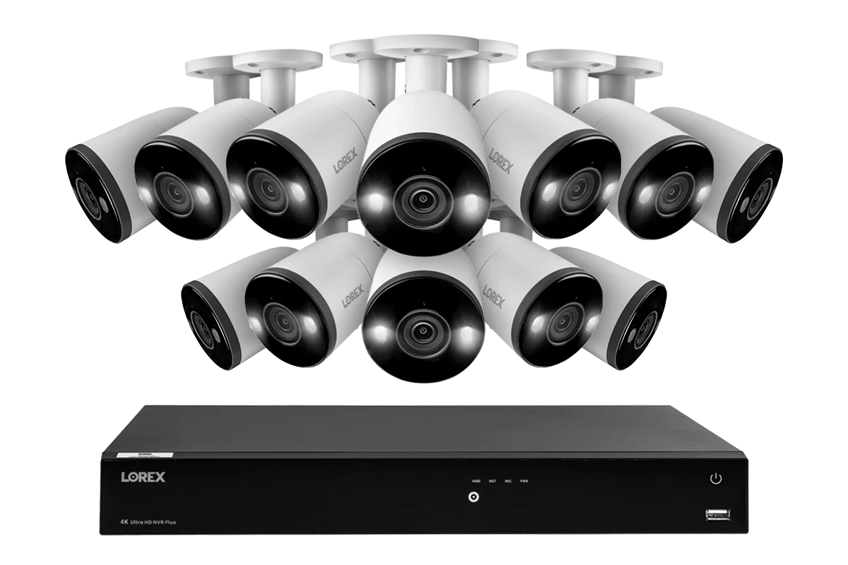 Lorex Fusion Series 4K 16 Camera Capable (Wired or Fusion Wi-Fi) 4TB Wired NVR System with H13 Bullet Cameras - Image 3