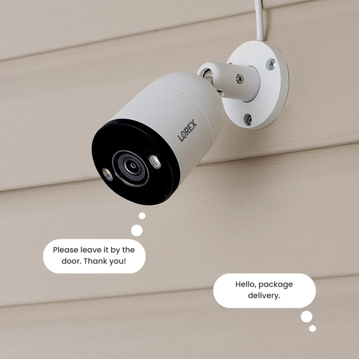 Lorex Fusion Series 4K+ 16 Channel (8 Wired + 8 Fusion Wi-Fi) 2TB Wired System with H13 Wired 4K IP Bullet Cameras - Image 4