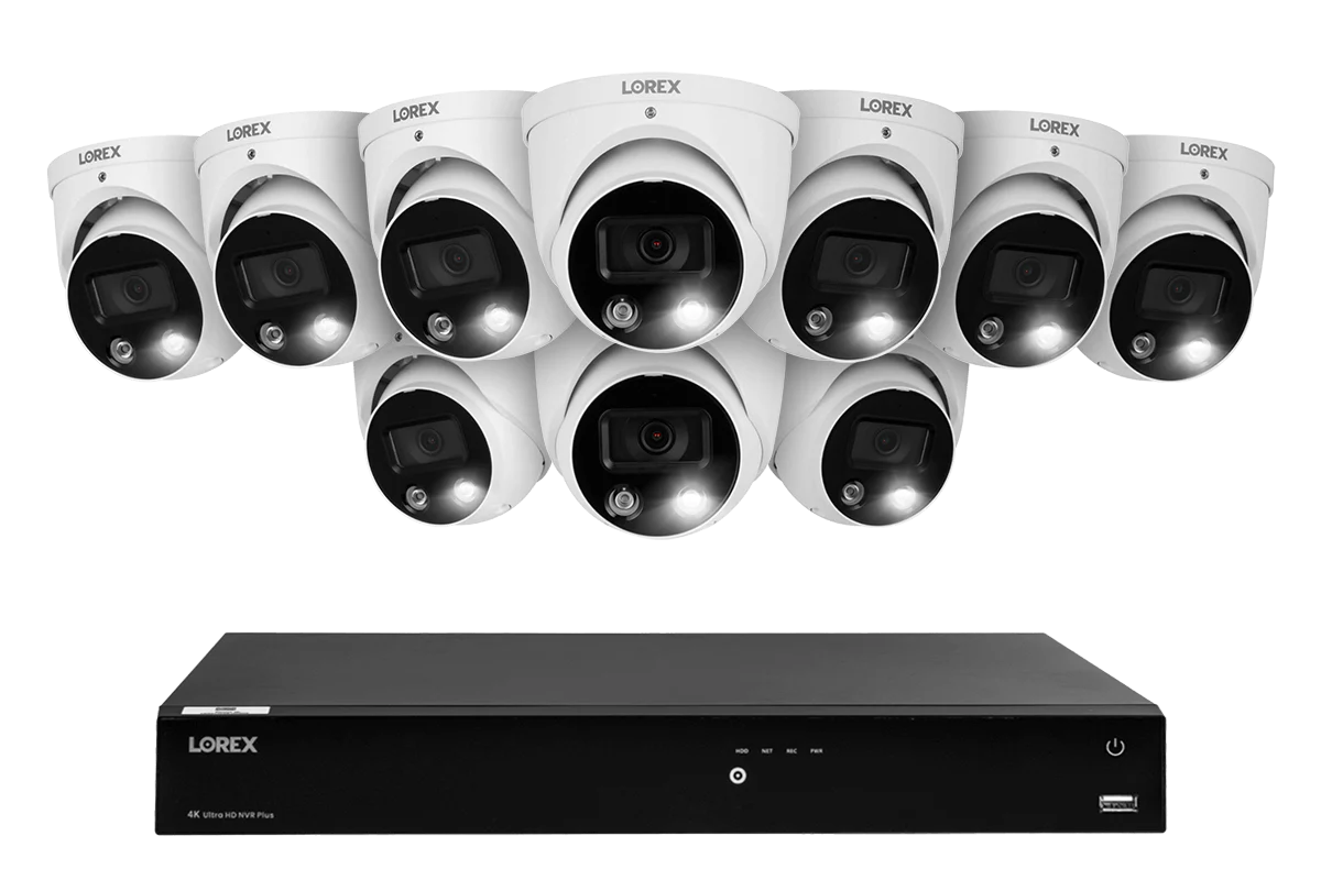 Lorex Fusion Series 4K 16 Camera Capable (Wired or Fusion Wi-Fi) 6TB Wired NVR System with H13 IP Dome Cameras - Image 6