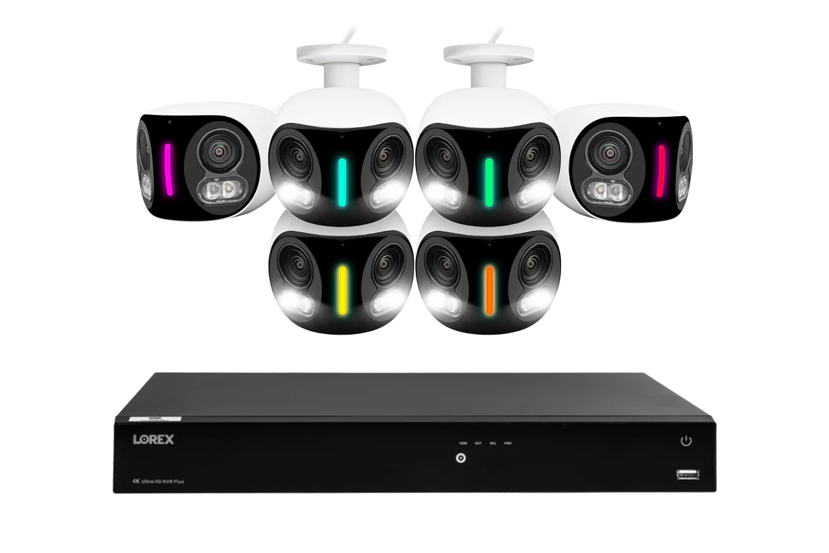 Lorex Fusion Series 4K 16 Camera Capable (Wired or Fusion Wi-Fi) 4TB Wired NVR System with H20 IP Dual Lens Cameras - Image 10