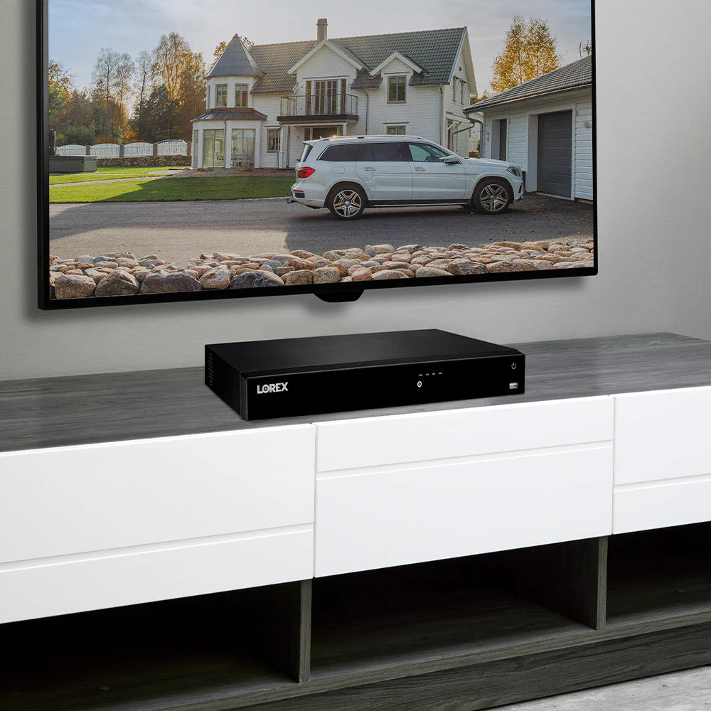 Lorex Fusion Series 4K 16 Camera Capable (Wired or Fusion Wi-Fi) 4TB Wired NVR System with H20 IP Dual Lens Cameras - Image 3