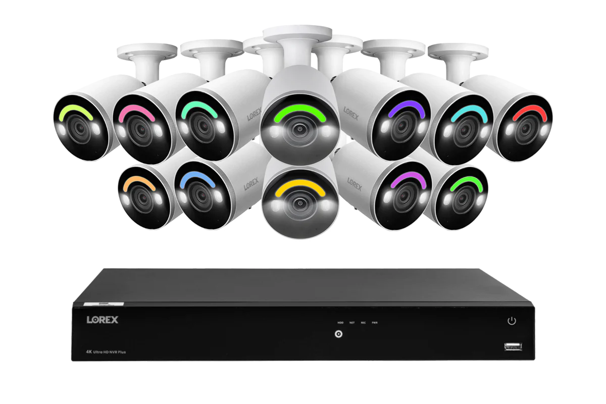 Lorex Fusion Series 4K 16 Camera Capable (Wired or Fusion Wi-Fi) 6TB Wired NVR System with H12 Wired 4K IP Bullet Cameras - Image 9