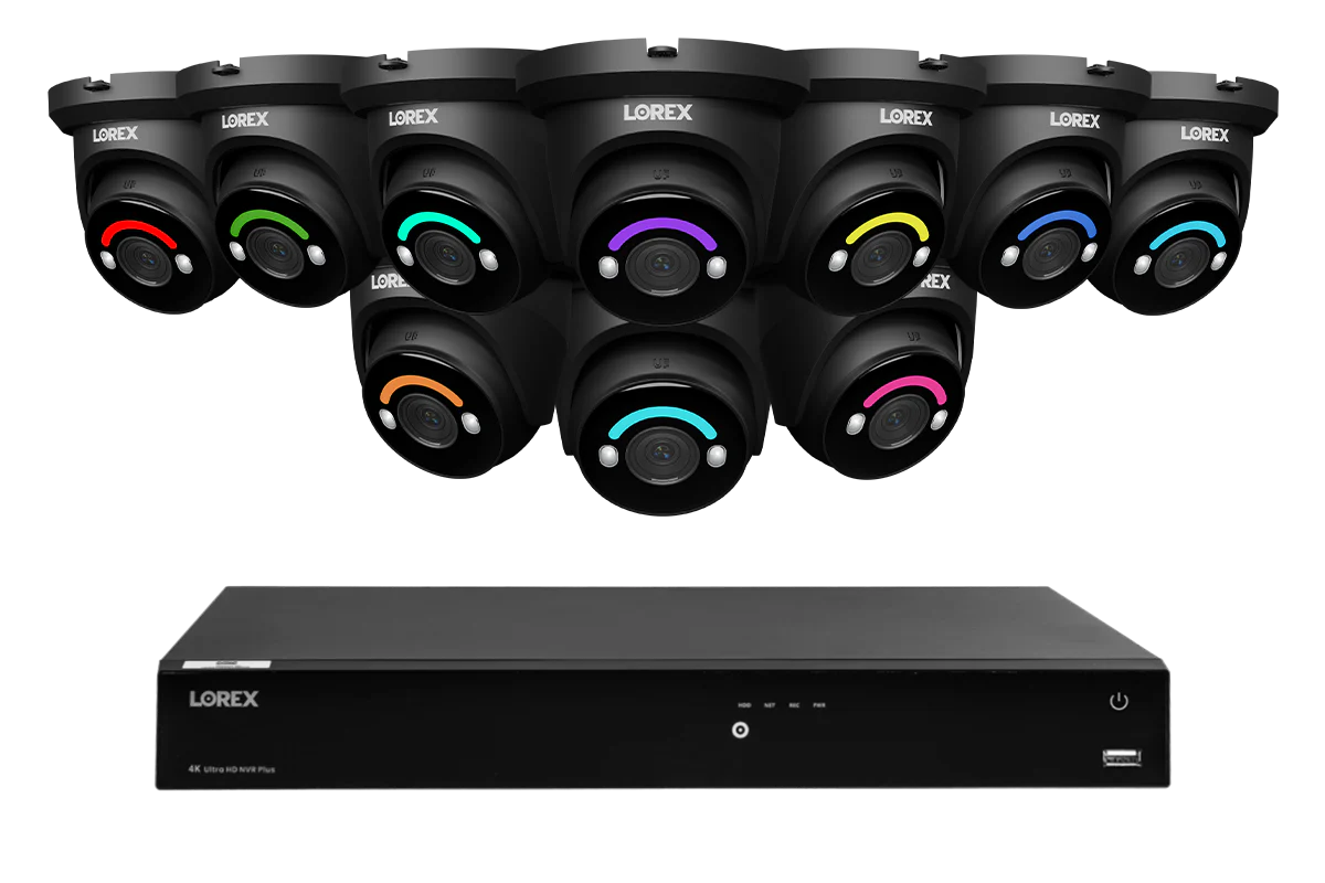 Lorex Fusion Series 4K 16 Camera Capable (Wired or Fusion Wi-Fi) 6TB Wired NVR System with H12 Wired 4K IP Turret Cameras - Image 12