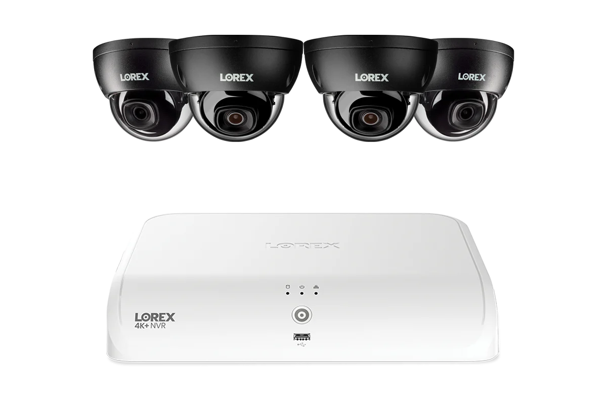 Lorex Fusion Series 4K+ 16 Channel (8 Wired + 8 Fusion Wi-Fi) 2TB Wired System with A10 Wired 4K IP Dome Cameras