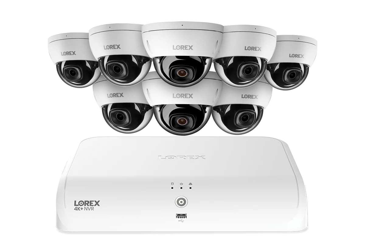 Lorex Fusion Series 4K+ 16 Channel (8 Wired + 8 Fusion Wi-Fi) 2TB Wired System with A10 Wired 4K IP Dome Cameras - Image 8