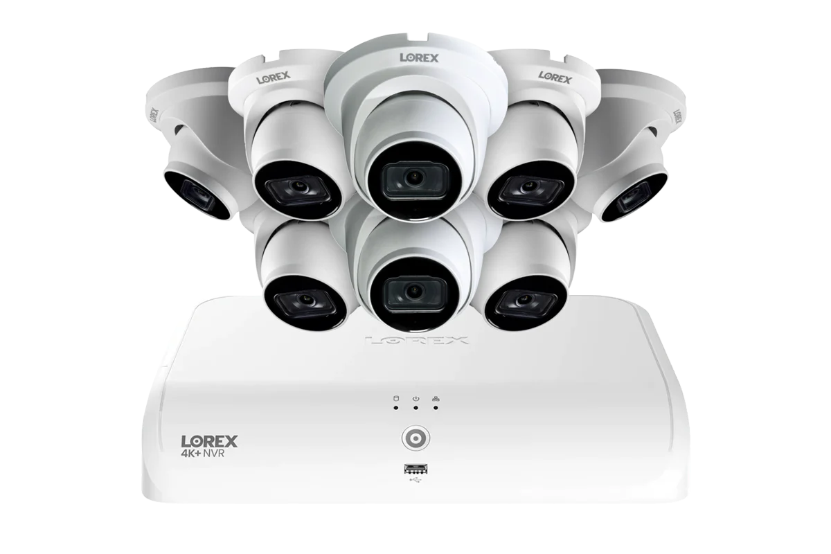 Lorex Fusion Series 4K+ 16 Channel (8 Wired + 8 Fusion Wi-Fi) 2TB Wired System with A14 Wired 4K IP Turret Cameras - Image 12