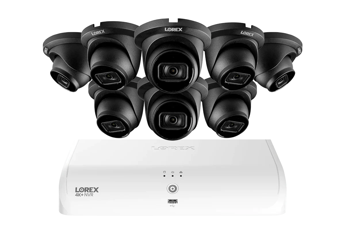 Lorex Fusion Series 4K+ 16 Channel (8 Wired + 8 Fusion Wi-Fi) 2TB Wired System with A14 Wired 4K IP Turret Cameras - Image 7