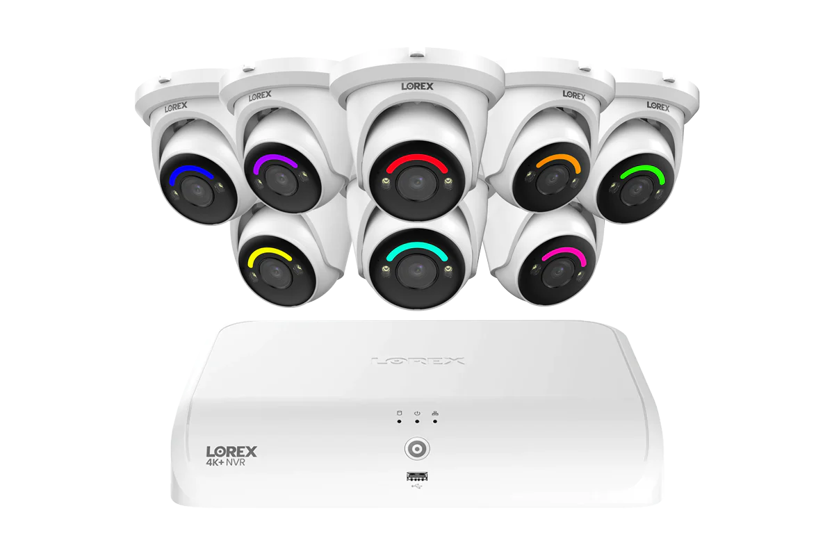 Lorex Fusion Series 4K 16 Channel (8 Wired + 8 Fusion Wi-Fi) 2TB Wired System with H12 Wired 4K IP Turret Cameras - Image 9