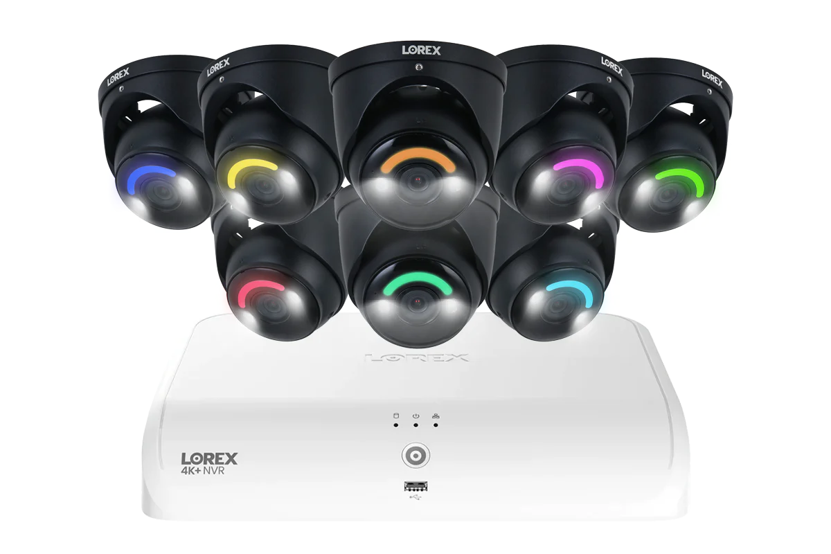 Lorex Fusion Series 4K+ 16 Channel (8 Wired + 8 Fusion Wi-Fi) 2TB Wired System with H16 Wired 4K IP Turret Cameras - Image 11