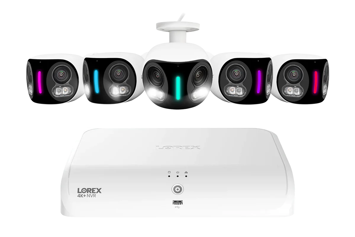 Lorex Fusion Series 4K+ 16 Channel (8 Wired + 8 Fusion Wi-Fi) 2TB Wired System with H20 Wired 4K IP Dual Lens Cameras - Image 11