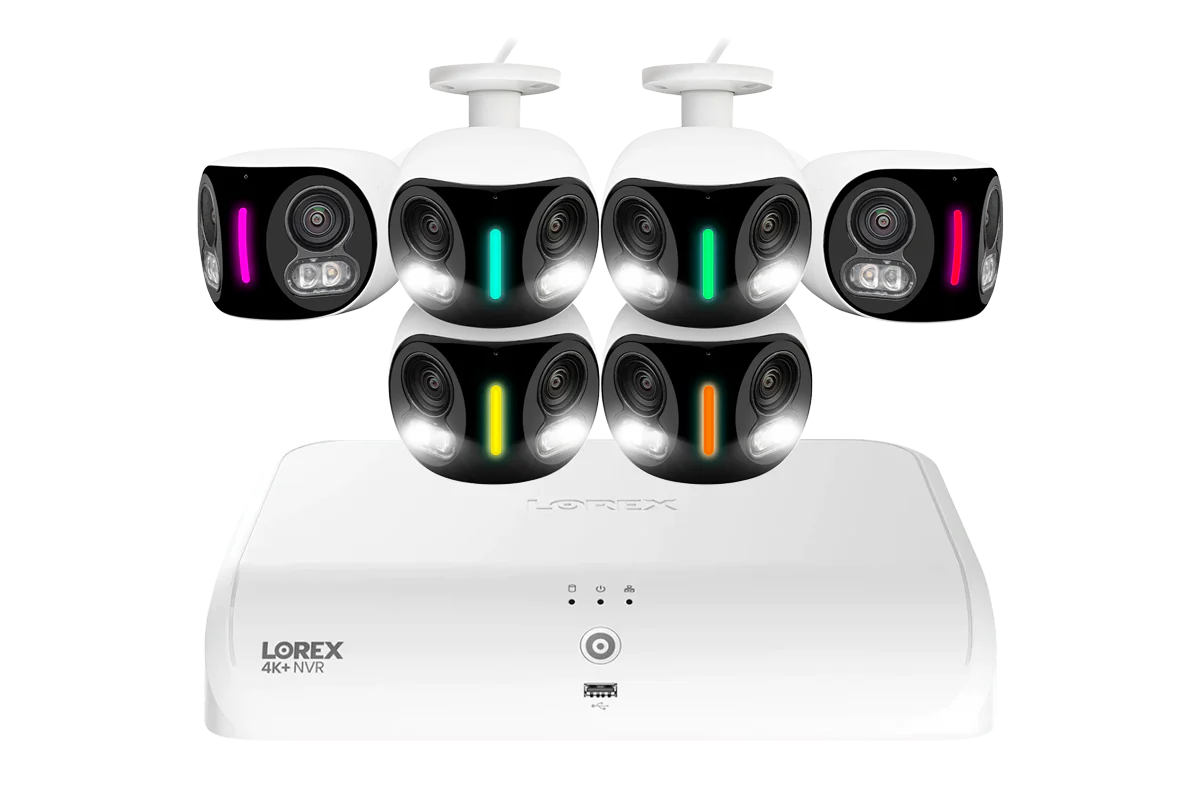 Lorex Fusion Series 4K+ 16 Channel (8 Wired + 8 Fusion Wi-Fi) 2TB Wired System with H20 Wired 4K IP Dual Lens Cameras - Image 12
