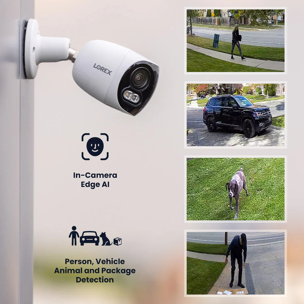 Lorex Fusion Series 4K+ 16 Channel (8 Wired + 8 Fusion Wi-Fi) 2TB Wired System with H20 Wired 4K IP Dual Lens Cameras - Image 5