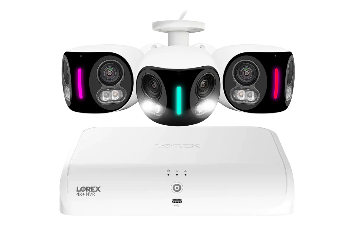 Lorex Fusion Series 4K+ 16 Channel (8 Wired + 8 Fusion Wi-Fi) 2TB Wired System with H20 Wired 4K IP Dual Lens Cameras - Image 9