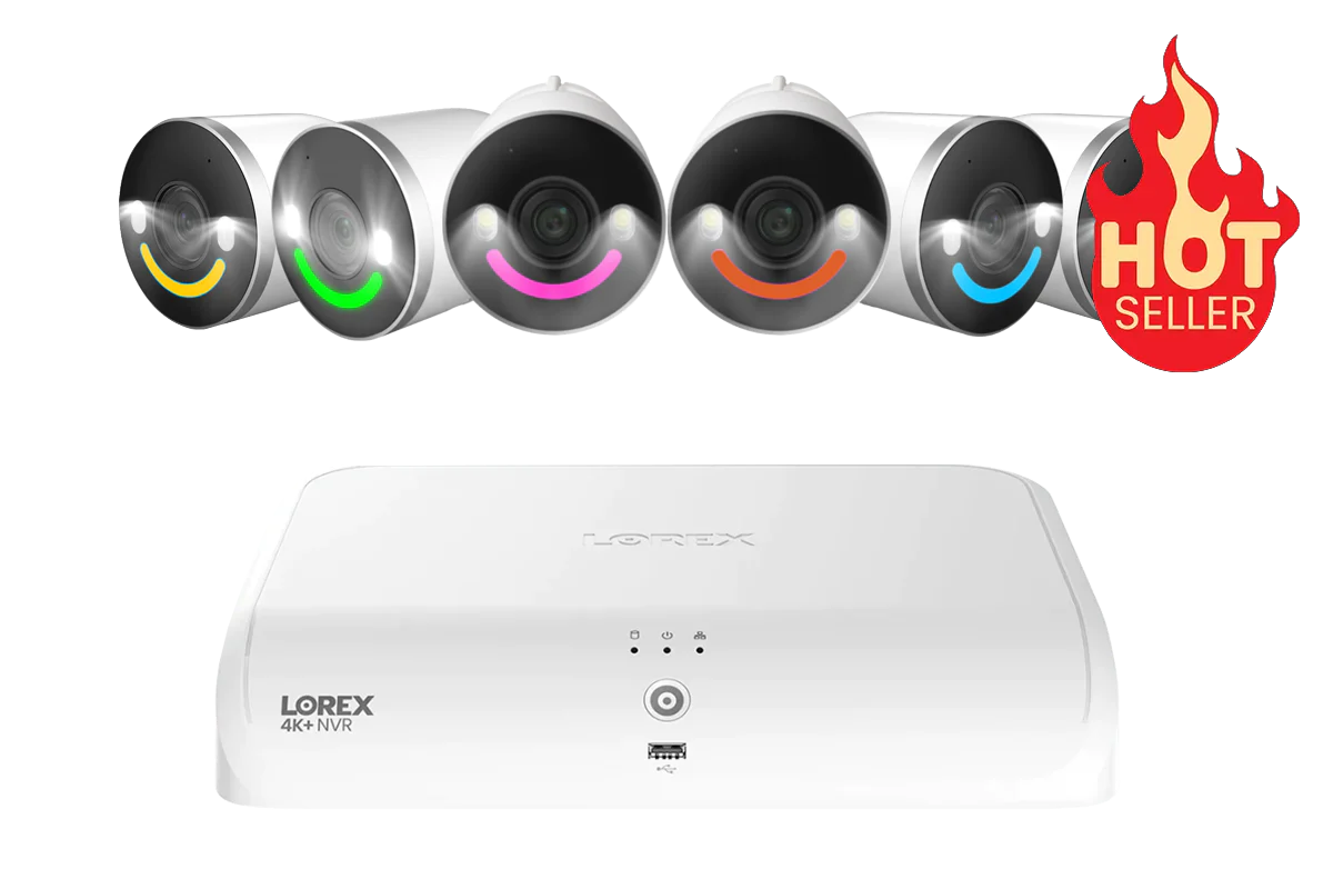 Lorex Smart Business Fusion Wi-Fi System: 4K+ 16 Channel (8 Wired + 8 Fusion Wi-Fi) 2TB System with 4K Outdoor Wi-Fi 6 Security Cameras with Smart Security Lighting - Image 6