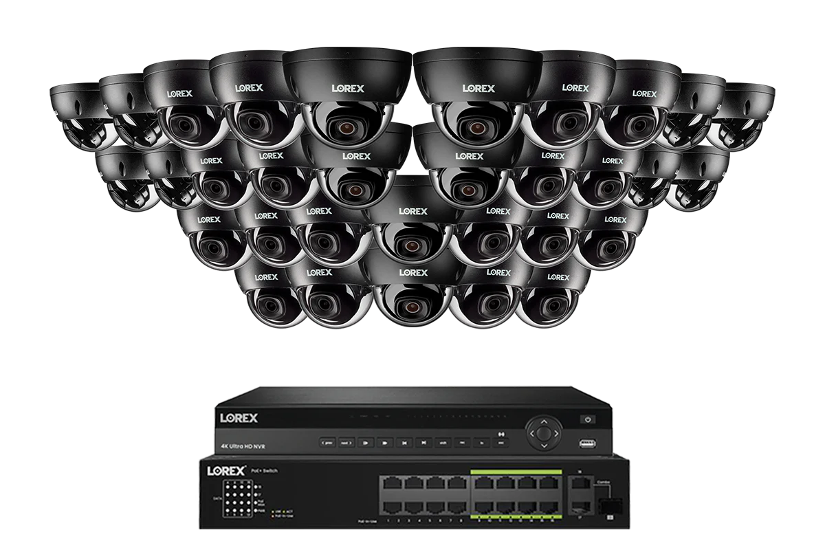 Lorex Elite Series 4K 32 Camera Capable 8TB Wired NVR System with 8MP (4K) A10 IP Dome Cameras - Image 24