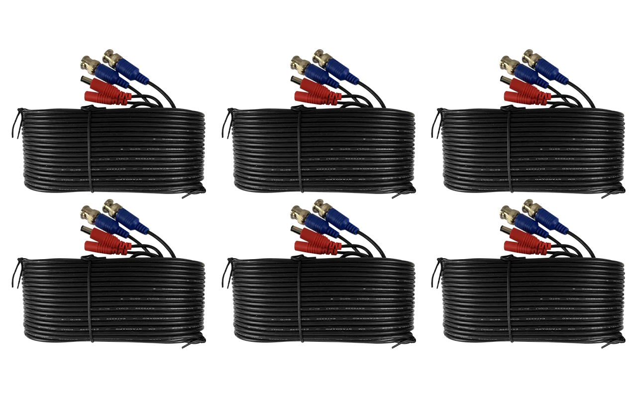 60ft (18m) 4K RG59 Power Cable for Analog Cameras - Image 5