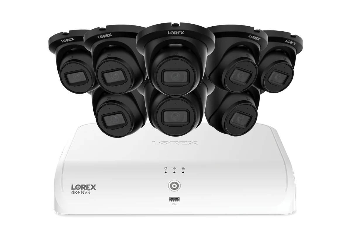 Lorex Fusion NVR with A4 4MP (2K) IP Turret Cameras - 4K 16-Channel (8 Wired + 8 Wi-Fi Fusion) 2TB Wired System - Image 8