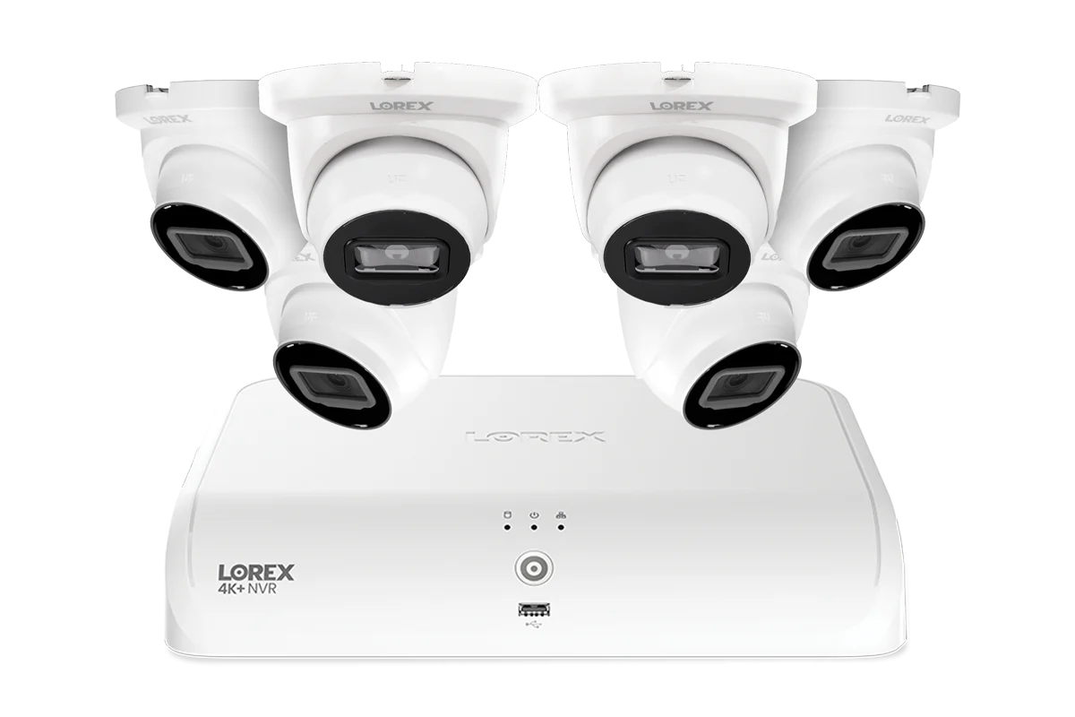 Lorex Fusion NVR with A4 4MP (2K) IP Turret Cameras - 4K 16-Channel (8 Wired + 8 Wi-Fi Fusion) 2TB Wired System - Image 9