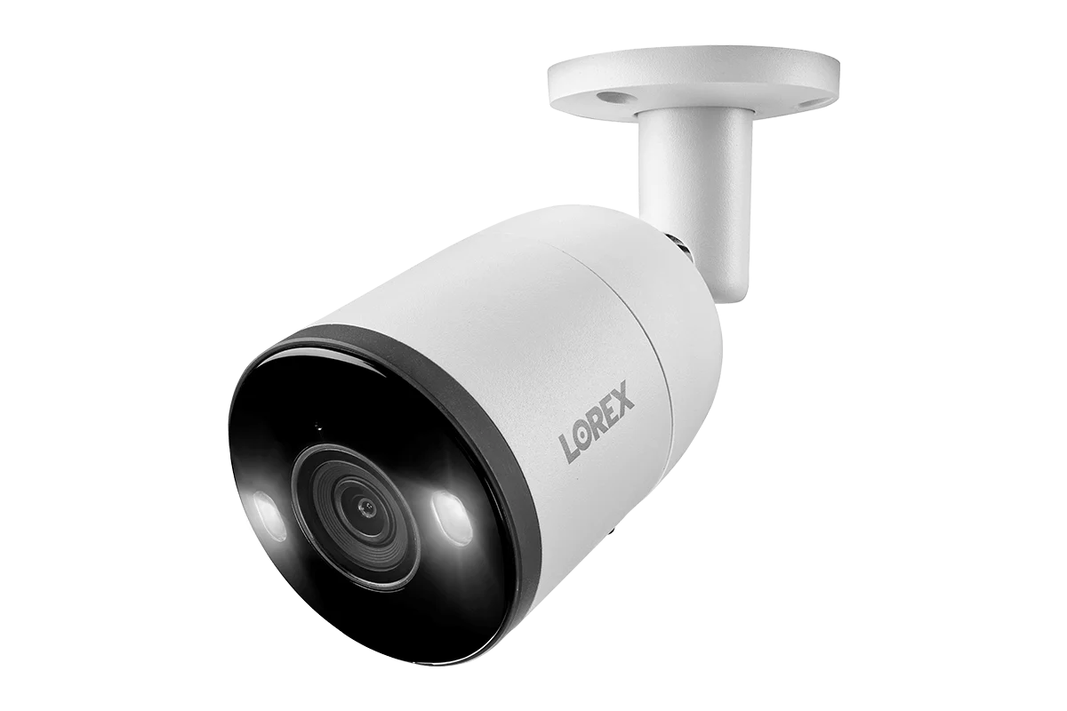 Lorex Fusion 4K (16 Camera Capable) 4TB Wired NVR System with 8 Bullet Cameras Featuring Smart Deterrence and Two-Way Talk - Image 2