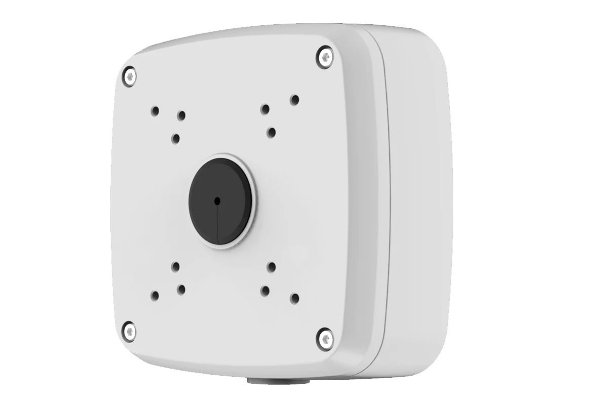 Outdoor Square Junction Box for 4 Screw Base Cameras (Metal) - Open Box - Image 3