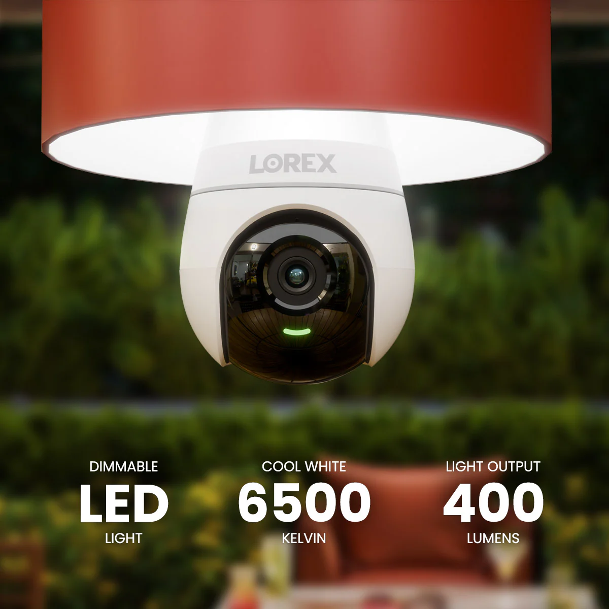 Lorex 2K Wi-Fi Smart Lightbulb Camera (Cloud-Enabled) - Image 2