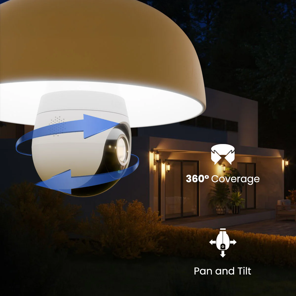 Lorex 2K Wi-Fi Smart Lightbulb Camera (Cloud-Enabled) - Image 4